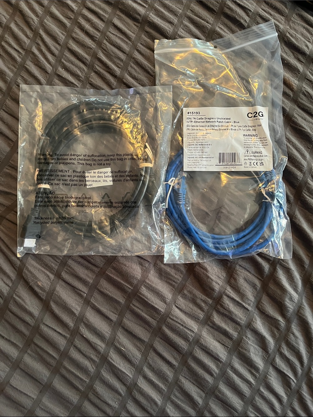 C2G Blue Ethernet Patch Cable (Cat6)